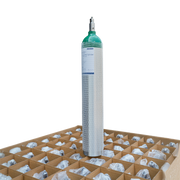 M24 - Oxygen E-Cylinder (post valve), 2.89L - 81 pcs per Pallet