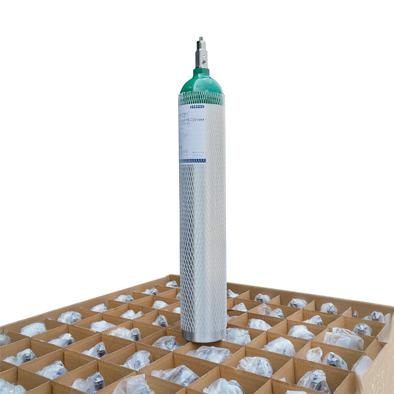 M24 - Oxygen E-Cylinder (post valve), 2.89L - 81 pcs per Pallet