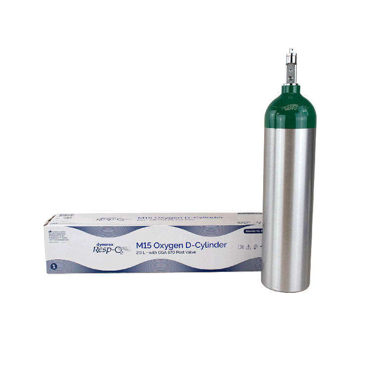 M15 - Oxygen D-Cylinder Jumbo (toggle), 2.9L1 per Case