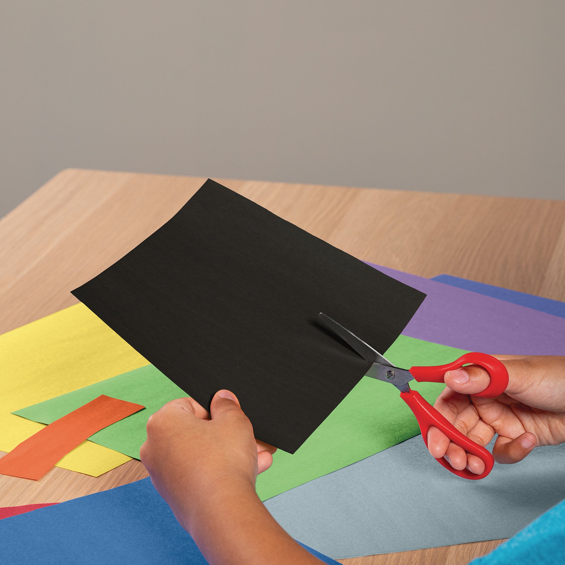 Construction Paper, Medium Weight, Black, 12" x 18", 50 Sheets