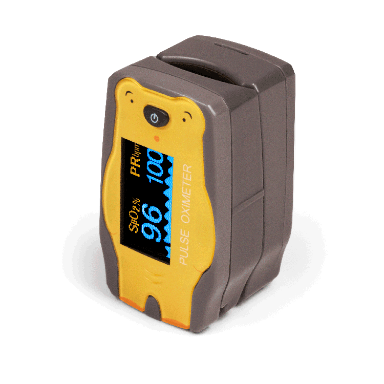 Fingertip Pulse Oximeter Pediatric - 10 per Case