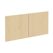 OfficeSource  Optional Laminate Doors for Open Hutch - Maple (fits OS144OH, OS208OH, OS1044OH or OS2044OH )