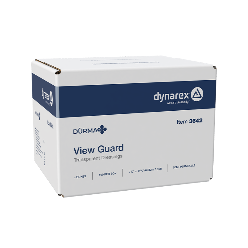 View Guard Transparent Dressings - Sterile, 2 3/8" x 2 3/4" - 100 pcs per Box/4 Boxes per Case