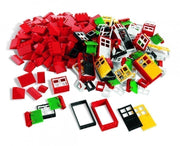 Lego Türen, Fenster Und Dachsteine 9386 - 278 Elemente Für Kinder Ab 4 Jahren!