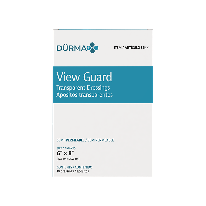 View Guard Transparent Dressings - Sterile, 6" x 8" - 10 pcs per Box/8 Boxes per Case