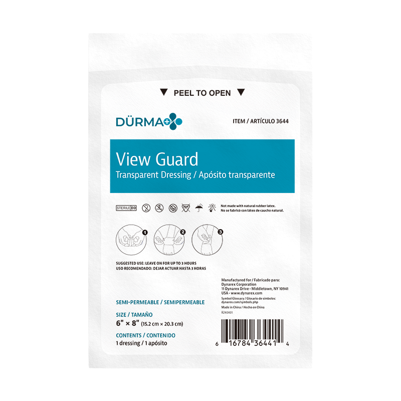 View Guard Transparent Dressings - Sterile, 6" x 8" - 10 pcs per Box/8 Boxes per Case