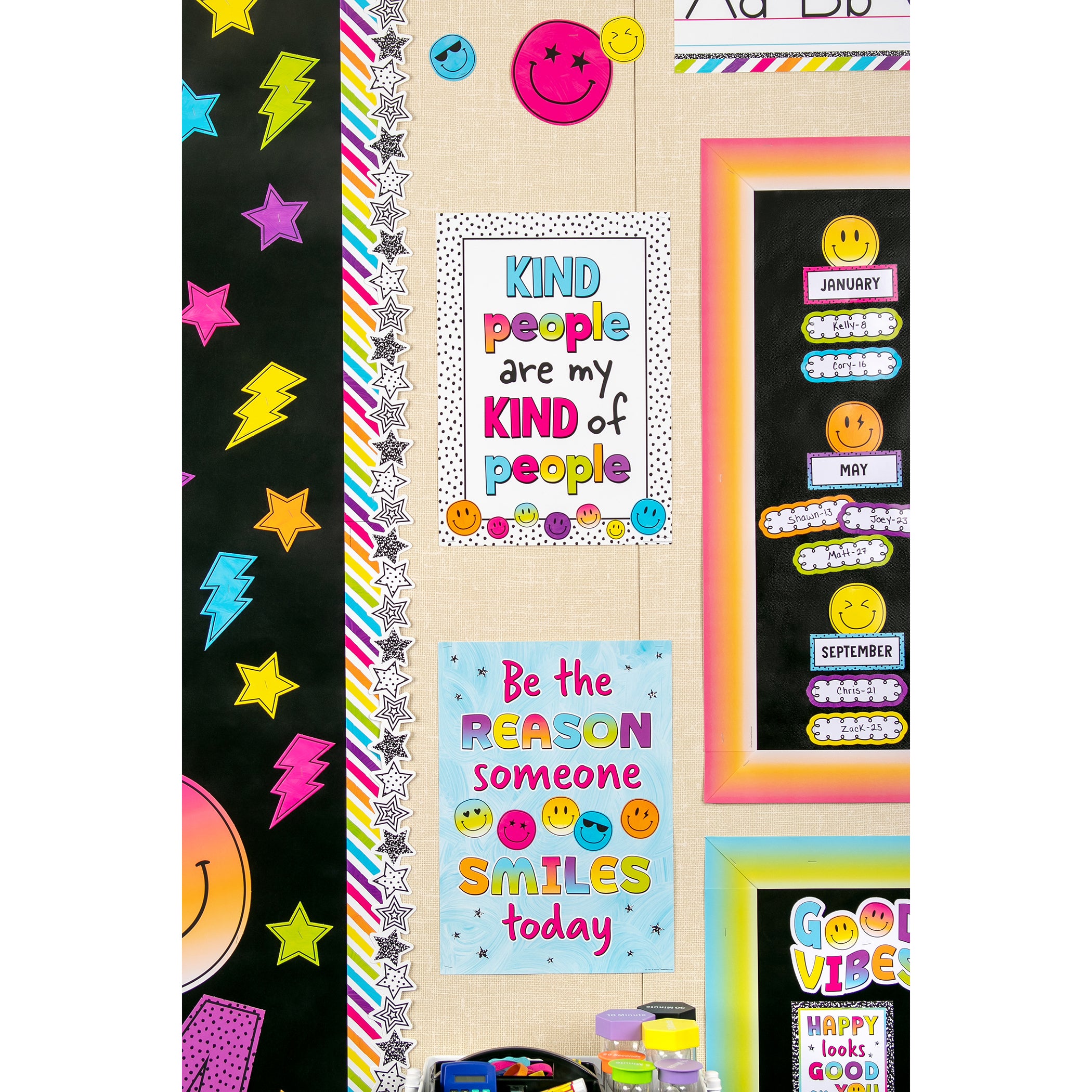 Brights 4Ever Positive Posters, Set of 6