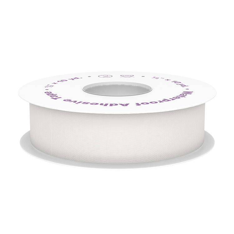 Waterproof Adhesive Tape, 1/2" x 10yds - 144 pcs per Case