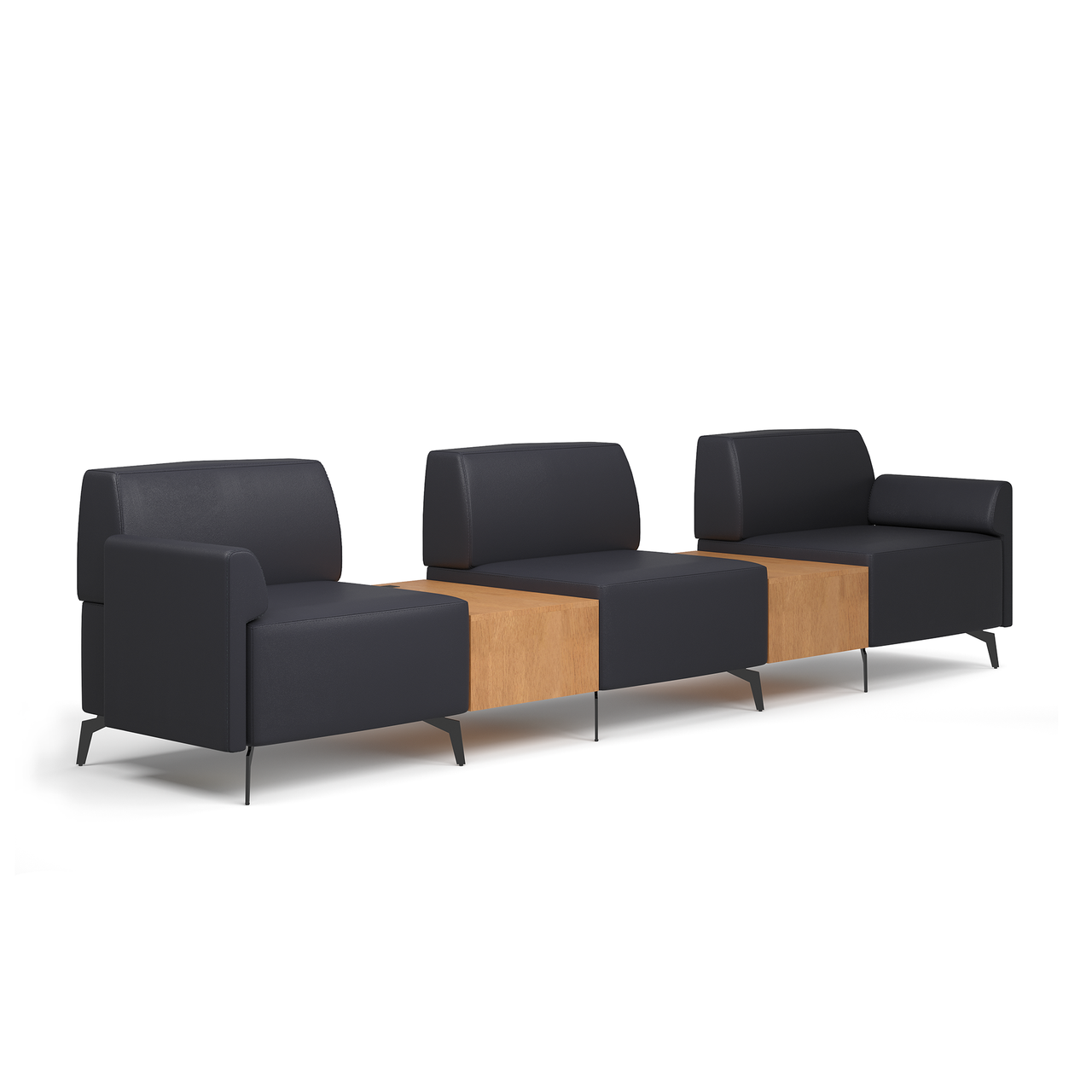 OfficeSource Saxon Typical OSTYP366 - Black/Natural