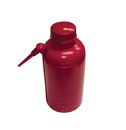 United Scientific® Wash Bottles, Unitary, Red, 500 mL, comes with 4