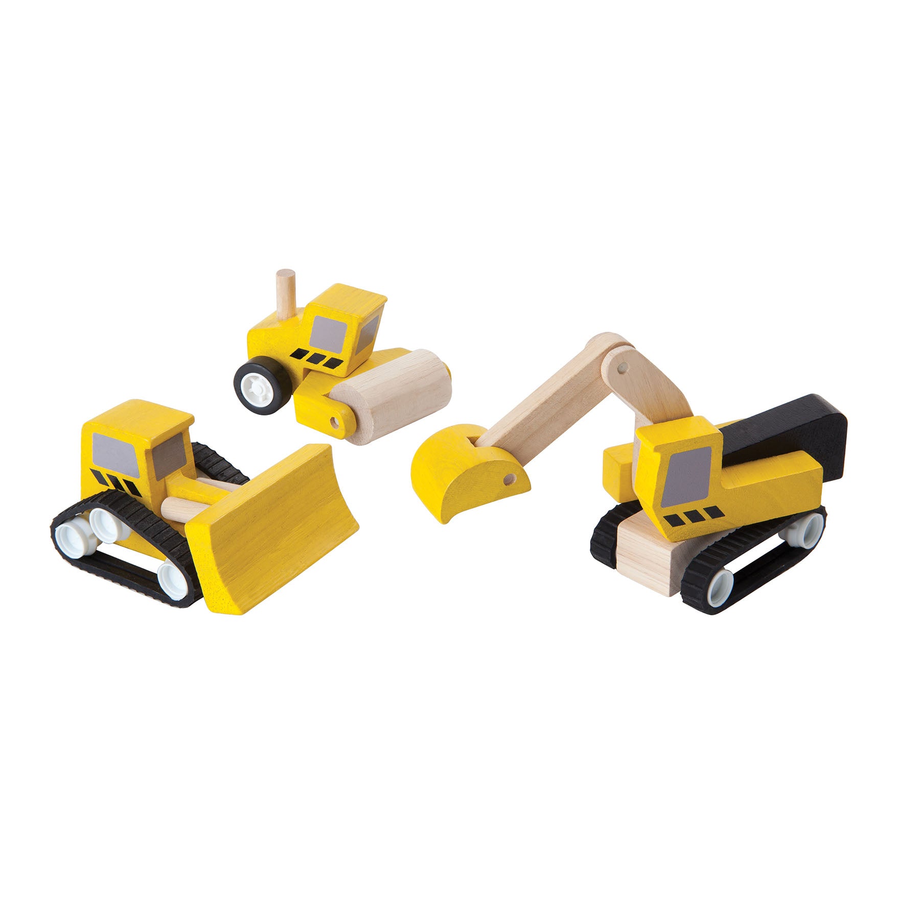 Wooden Road Construction Playset