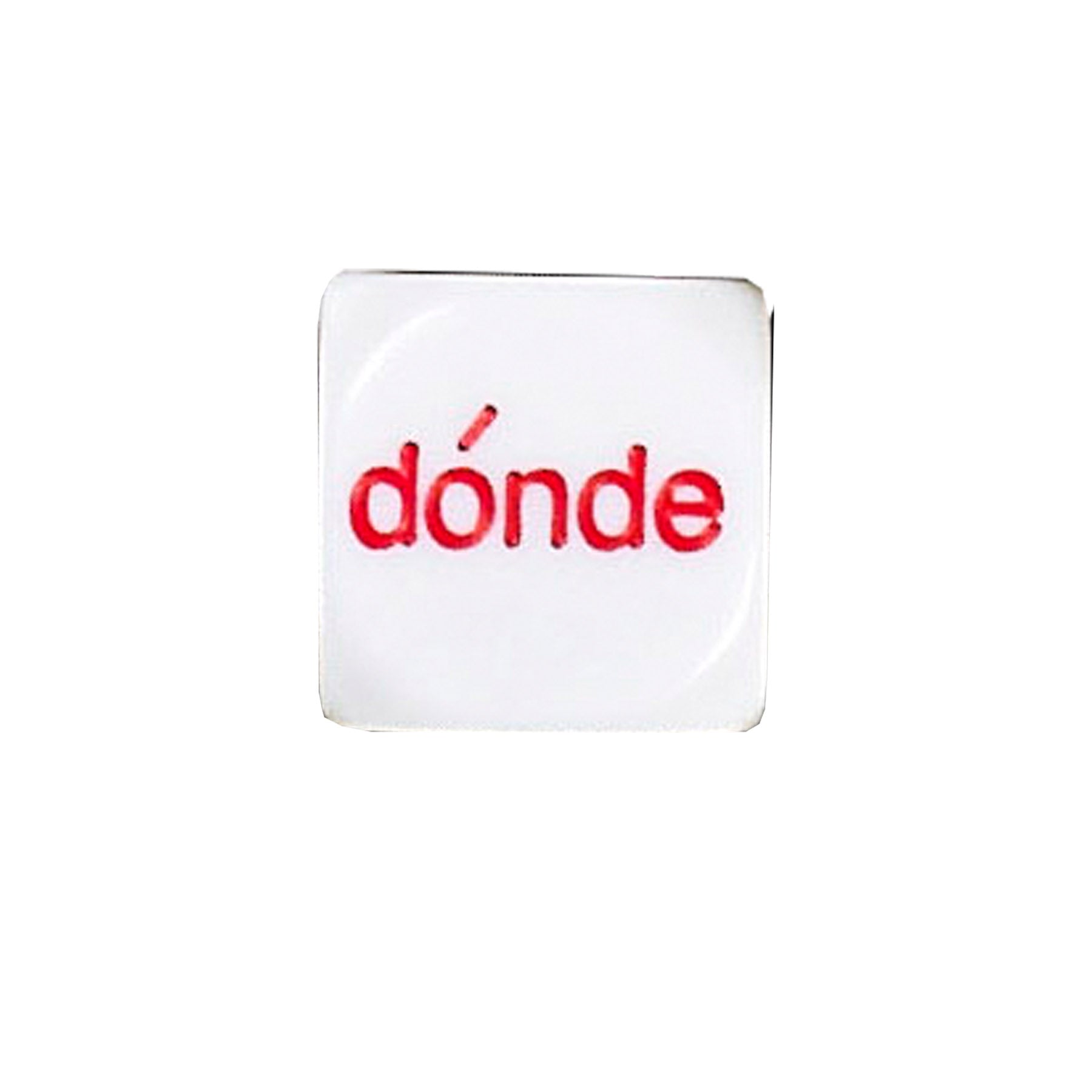Spanish Interrogative Dice Set, 10 Pieces