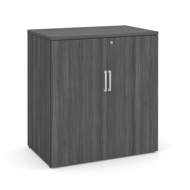 OfficeSource Storage & Wardrobe Cabinets Storage Cabinet - 35.5"W x 22"D - Coastal Gray