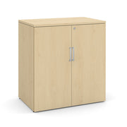 OfficeSource Storage & Wardrobe Cabinets Storage Cabinet - 35.5"W x 22"D - Maple