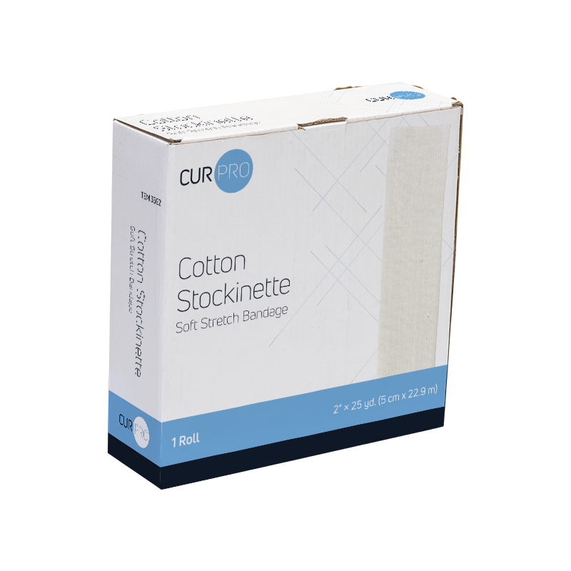 Cotton Stockinette, 2" x 25 yd - 1 roll per Box/4 Boxes per Case