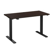 Bush Business Furniture Move 60 Series 48W x 24D Electric Height Adjustable Standing Desk in Mocha Cherry with Black Base - 47.6" Width x 23.62" Depth x 47.69" Height