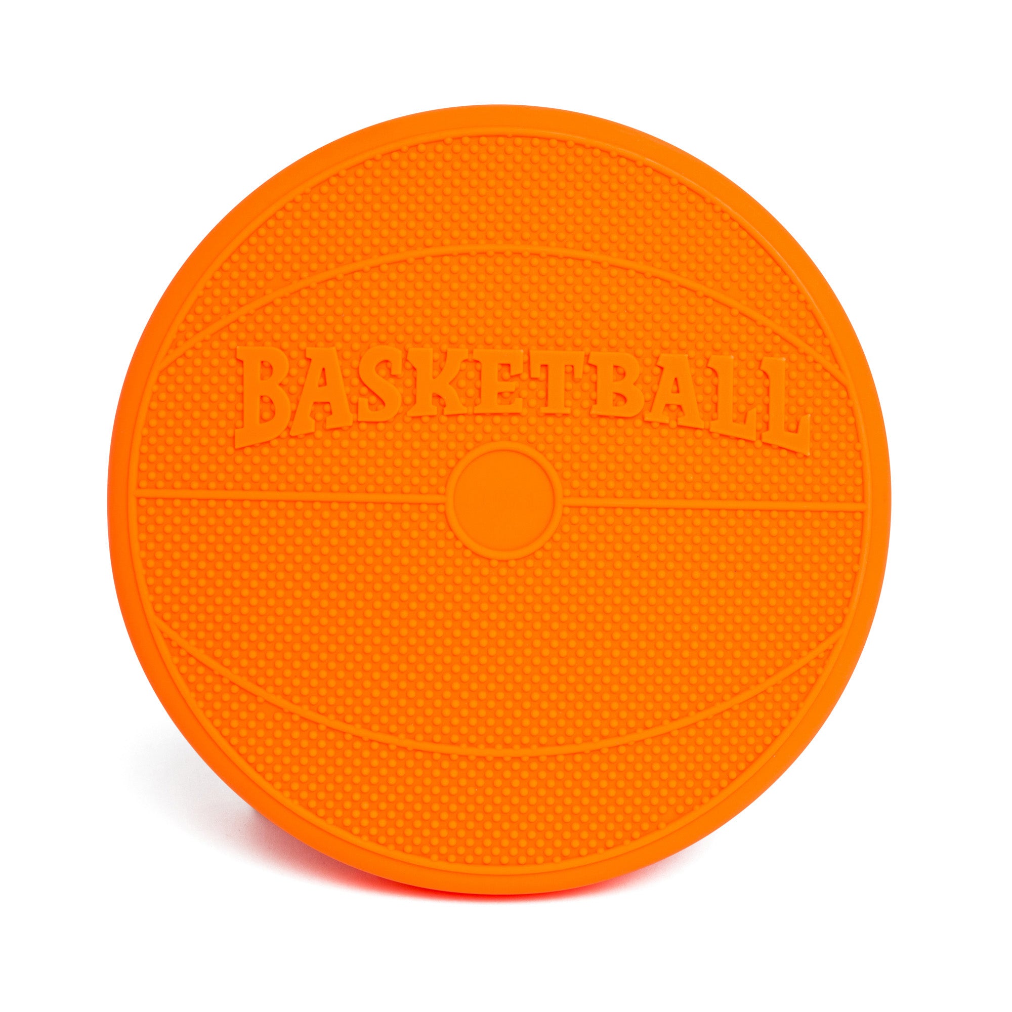 Wiggle Seat Sensory Cushion, Orange Basketball