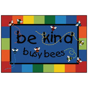 Be Kind Rug - 3ft x 4ft 6in - Rectangle - Multi