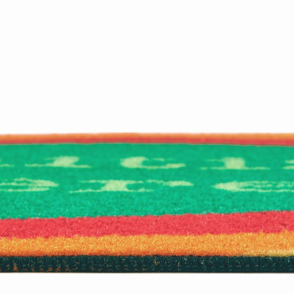 Rainbow Dot Sanitize Rug - 3ft x 4ft6 in - Rectangle - Multi