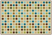 Microdots Nature Colors Value Rug  - 4ft x 6ft - Tan