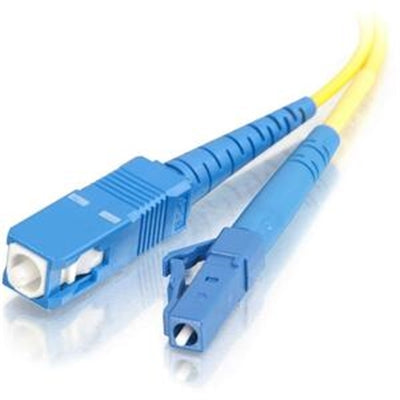 C2G LC-SC 9/125 OS1 Simplex Singlemode PVC Fiber Optic Cable - Patch C