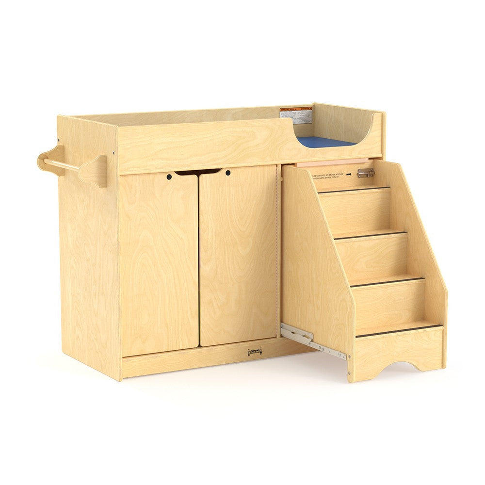 Jonti-Craft® Changing Table - with Stairs - Right