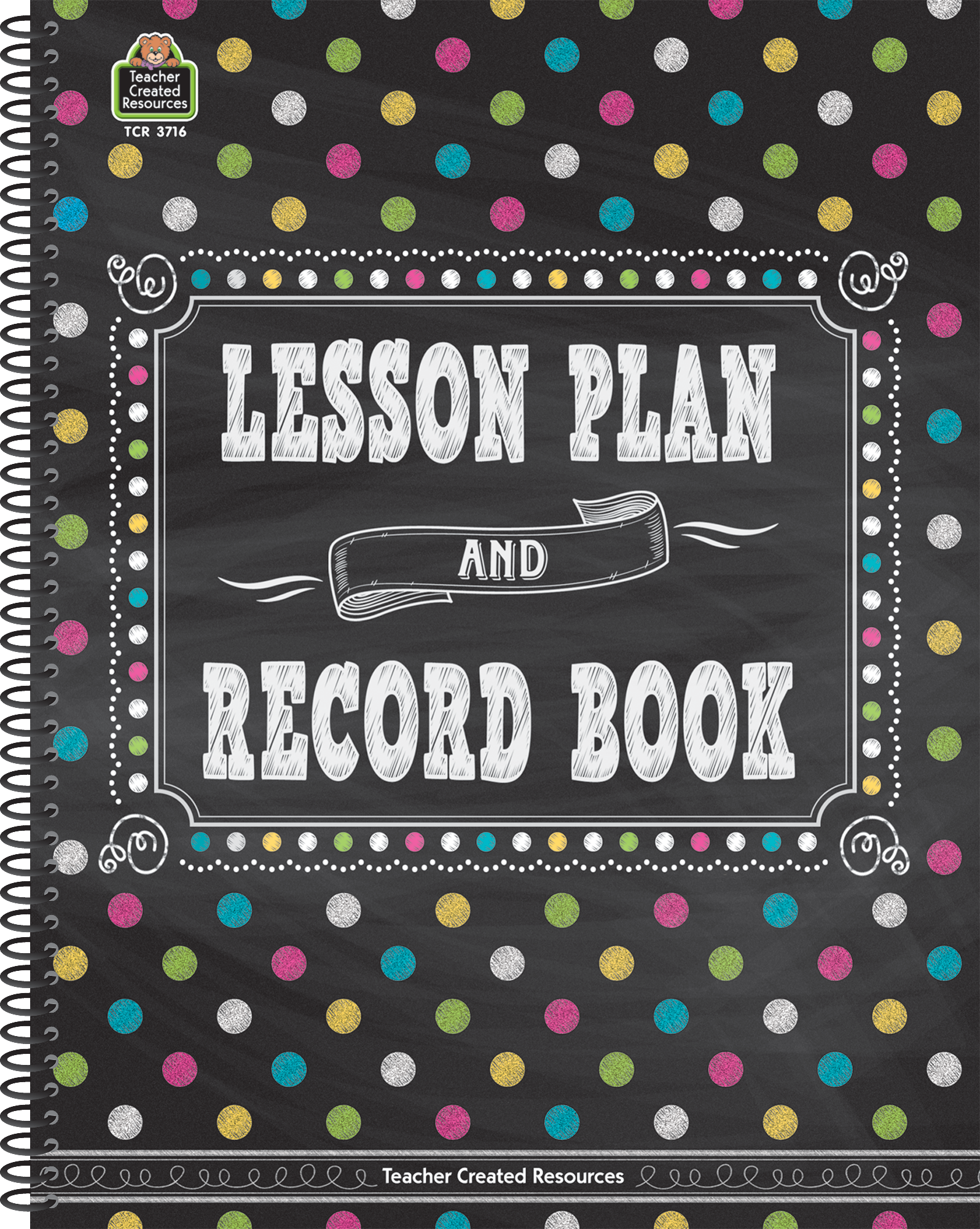 Chalkboard Brights Lesson Plan and Record Book
