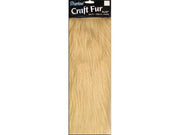 Darice Craft Fur 9x12 Long Pile Fawn