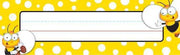 Carson Dellosa Buzz-worthy Bees Nameplates (122033)