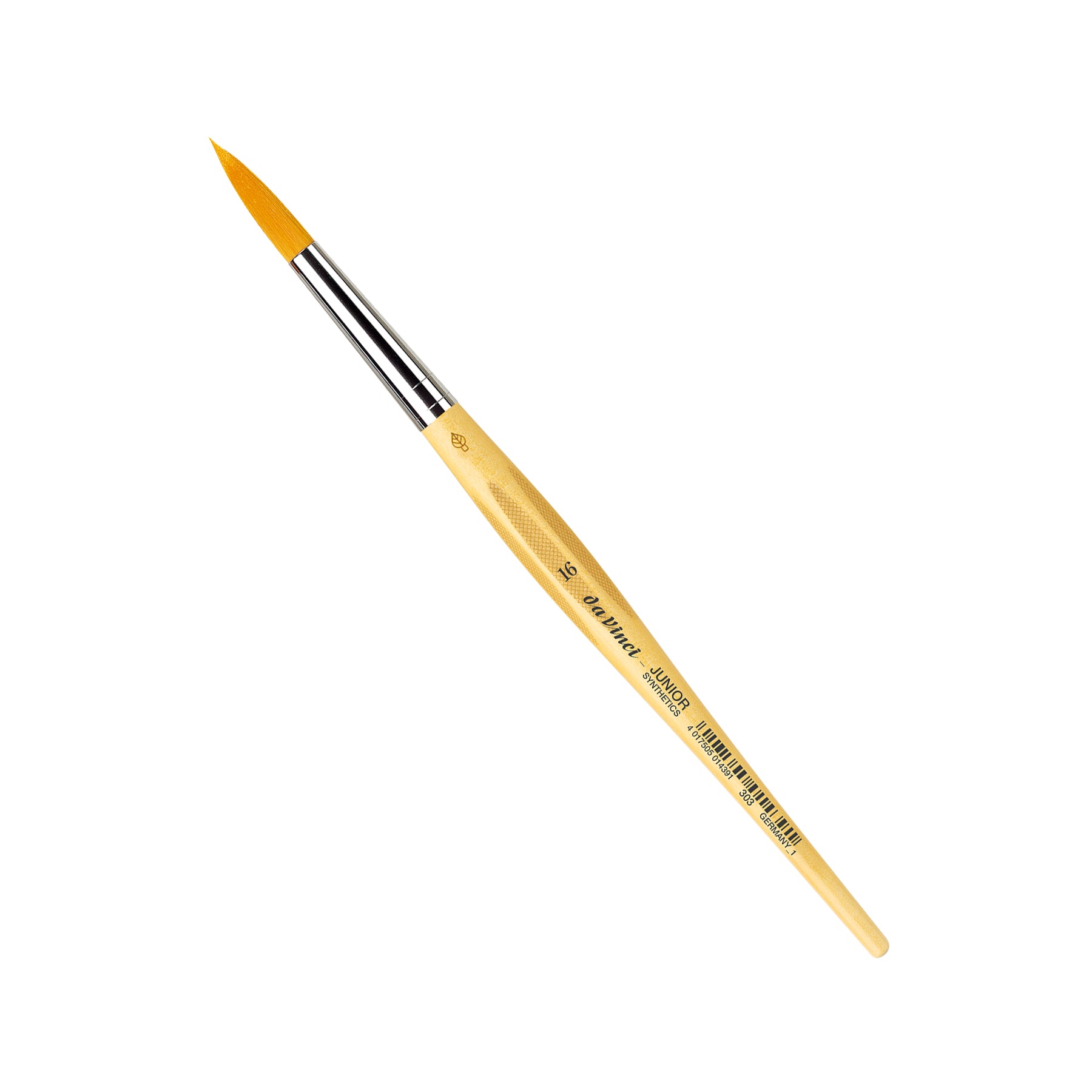 JUNIOR Synthetics Student Brush, Synthetic, Tempera, Round, Series 303, Size 16