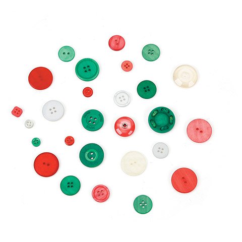 Button Grab Bag Bonanza- Christmas