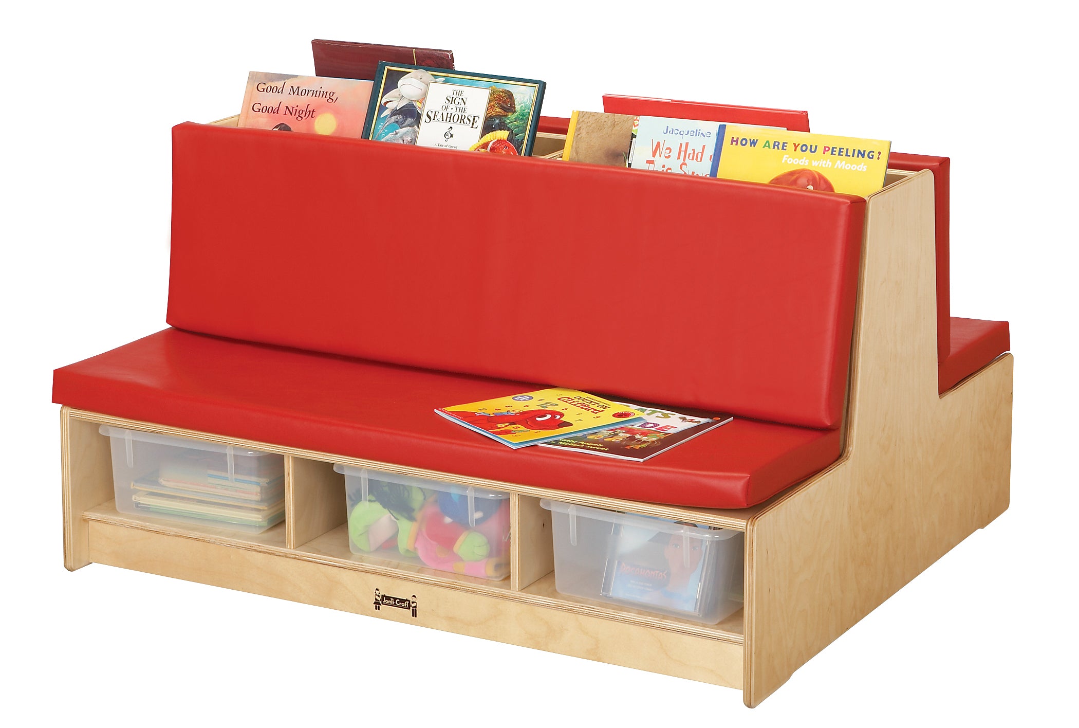 Jonti-Craft® Read-a-Round 3 Piece Set - Red