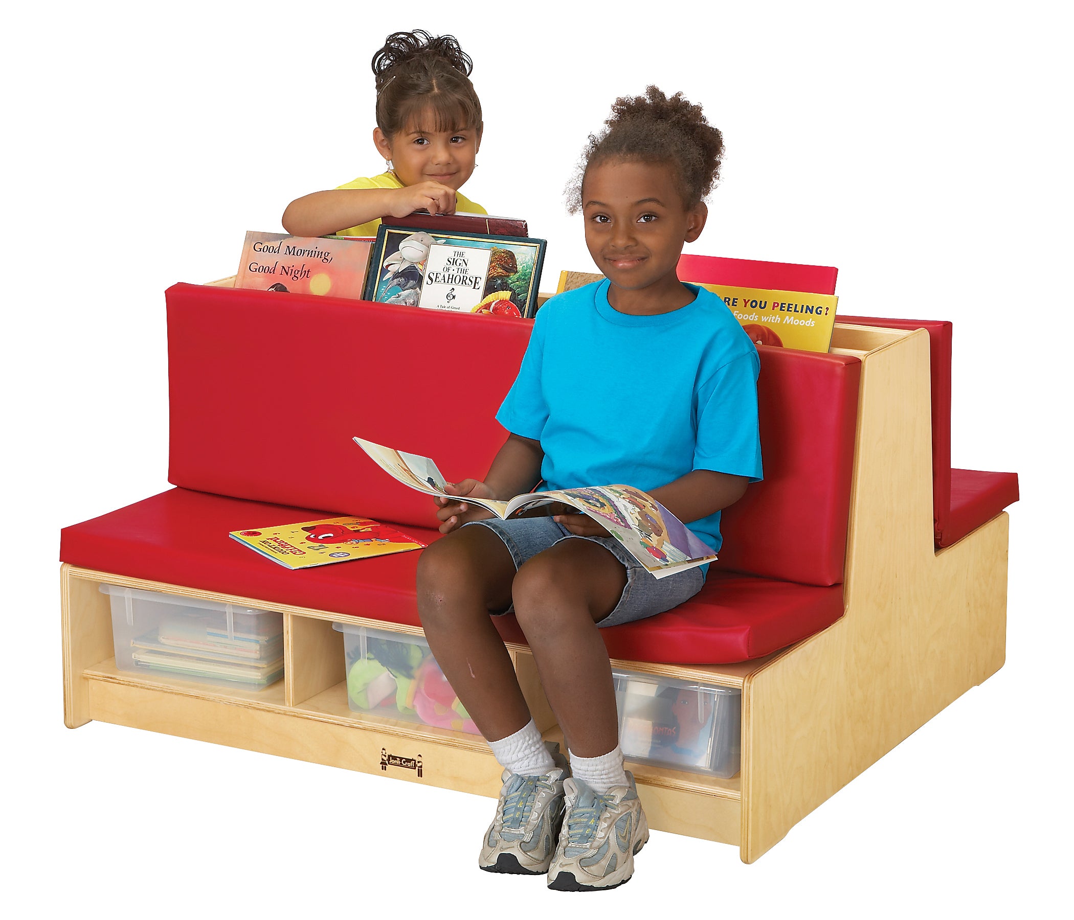 Jonti-Craft® Read-a-Round 3 Piece Set - Red