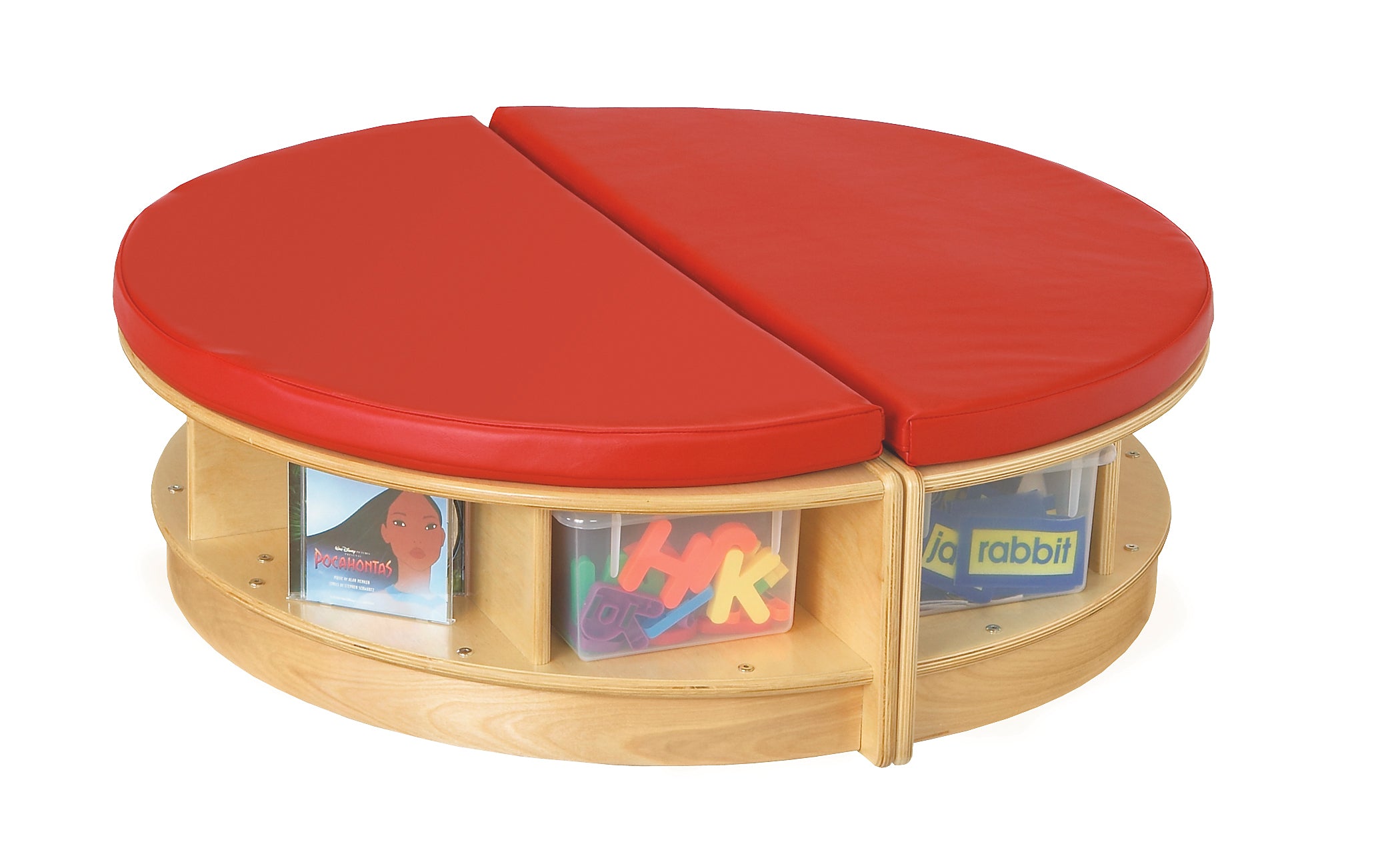 Jonti-Craft® Read-a-Round 3 Piece Set - Red