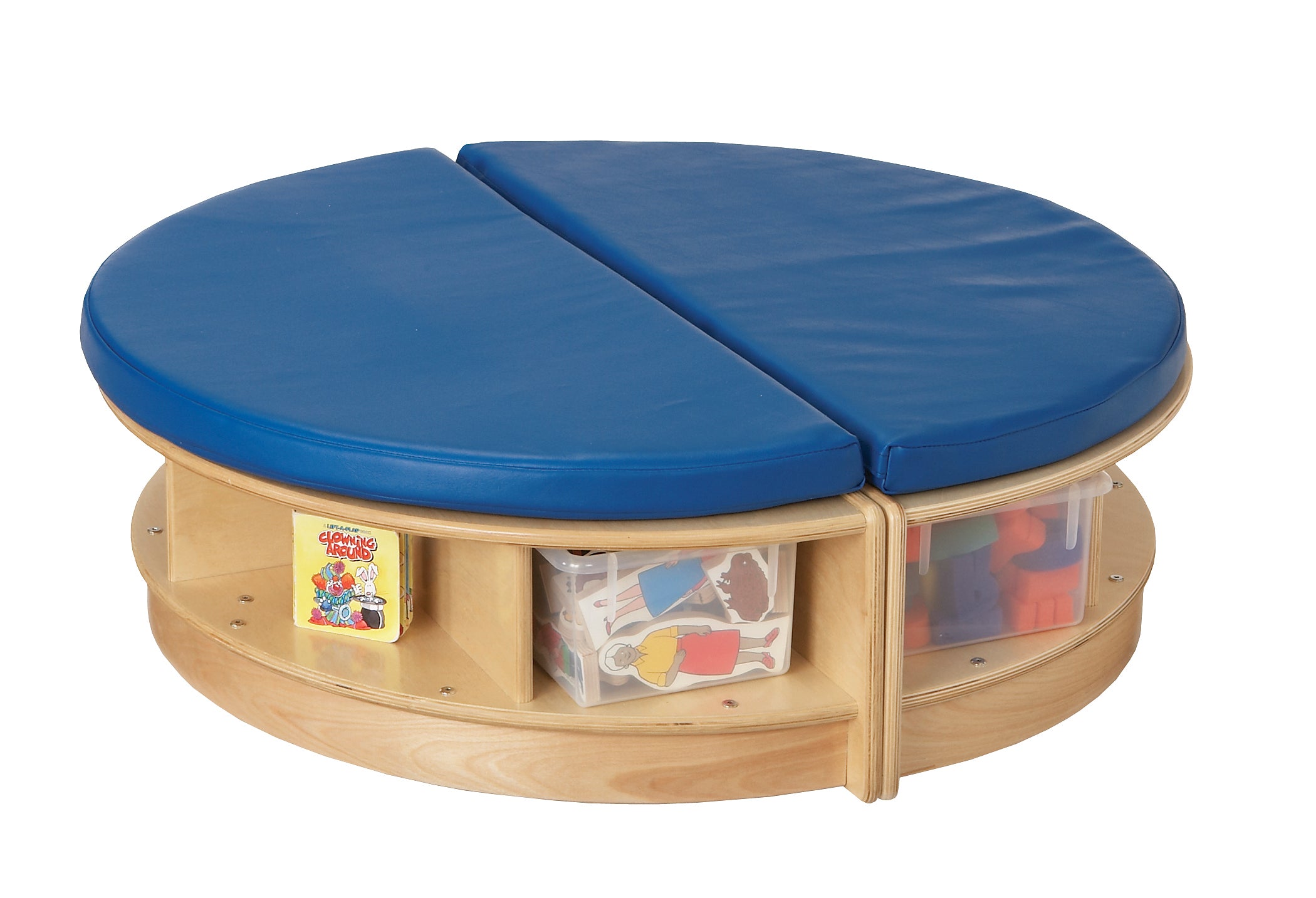 Jonti-Craft® Read-a-Round Semi - Blue