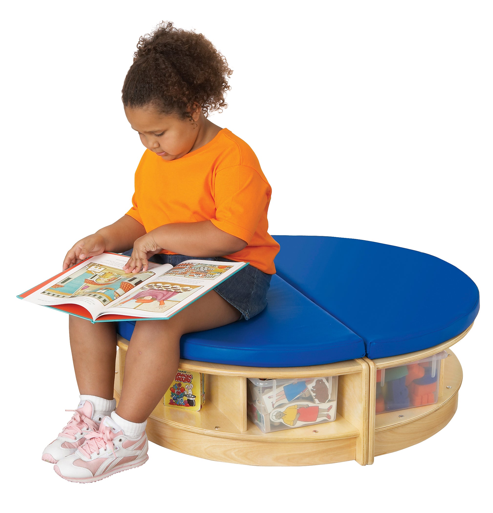 Jonti-Craft® Read-a-Round Semi - Blue