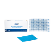 Blue Metal Detectable Woven Bandage, 2” x 3” - 6 pcs per Box/50 Boxes per Case