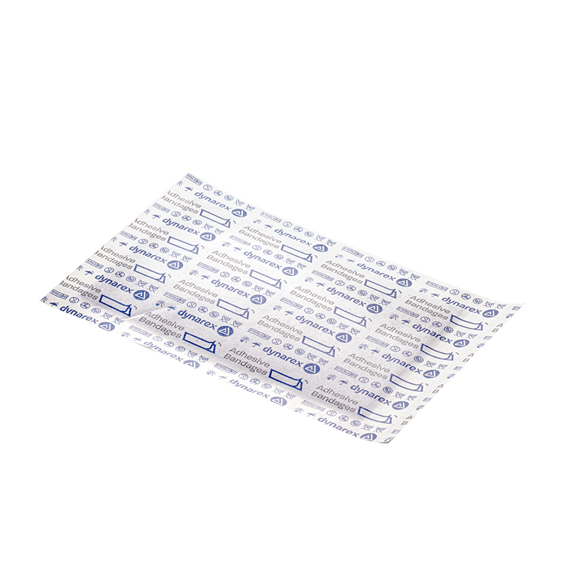 Blue Metal Detectable Woven Bandage, 2” x 3” - 6 pcs per Box/50 Boxes per Case
