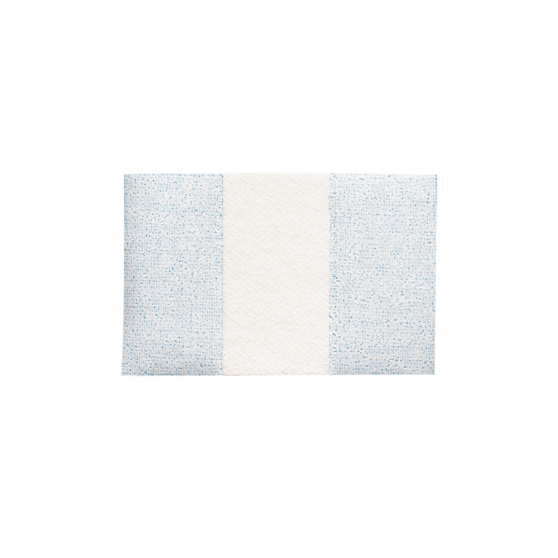 Blue Metal Detectable Woven Bandage, 2” x 3” - 25 pcs per Box/50 Boxes per Case