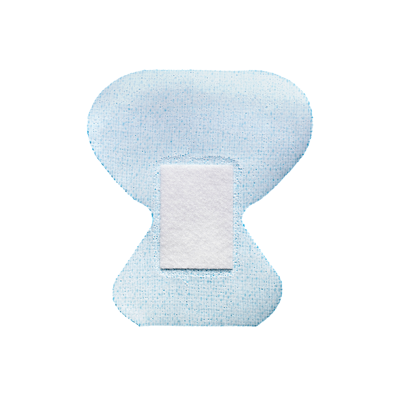 Blue Metal Detectable Woven Bandage, Fingertip - 10 pcs per Box/50 Boxes per Case