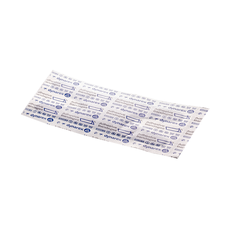 Blue Metal Detectable Woven Bandage, Knuckle - 50 pcs per Box/50 Boxes per Case