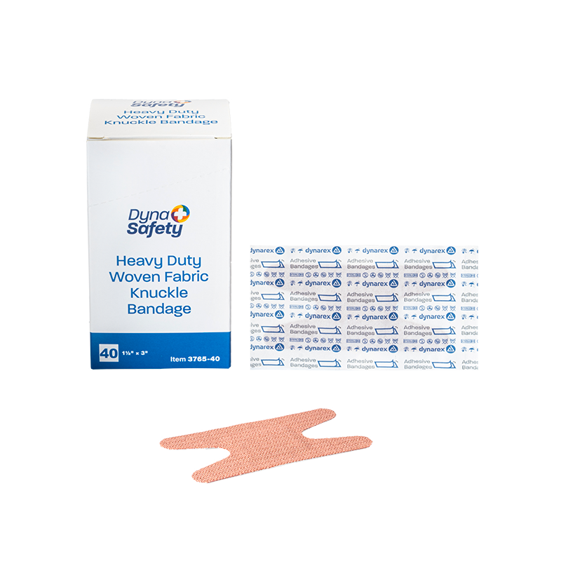 Heavy Duty Woven Fabric Bandage, 1 ½” x 3” (Knuckle) - 40 pcs per Box/32 Boxes per Case