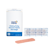 Heavy Duty Woven Fabric Bandage, ⅞” x 3” - 50 pcs per Box/40 Boxes per Case