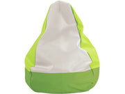 Beanbag Chair - Light Green/Ivory, 21.7"L x 21.7"W x 33.5"H