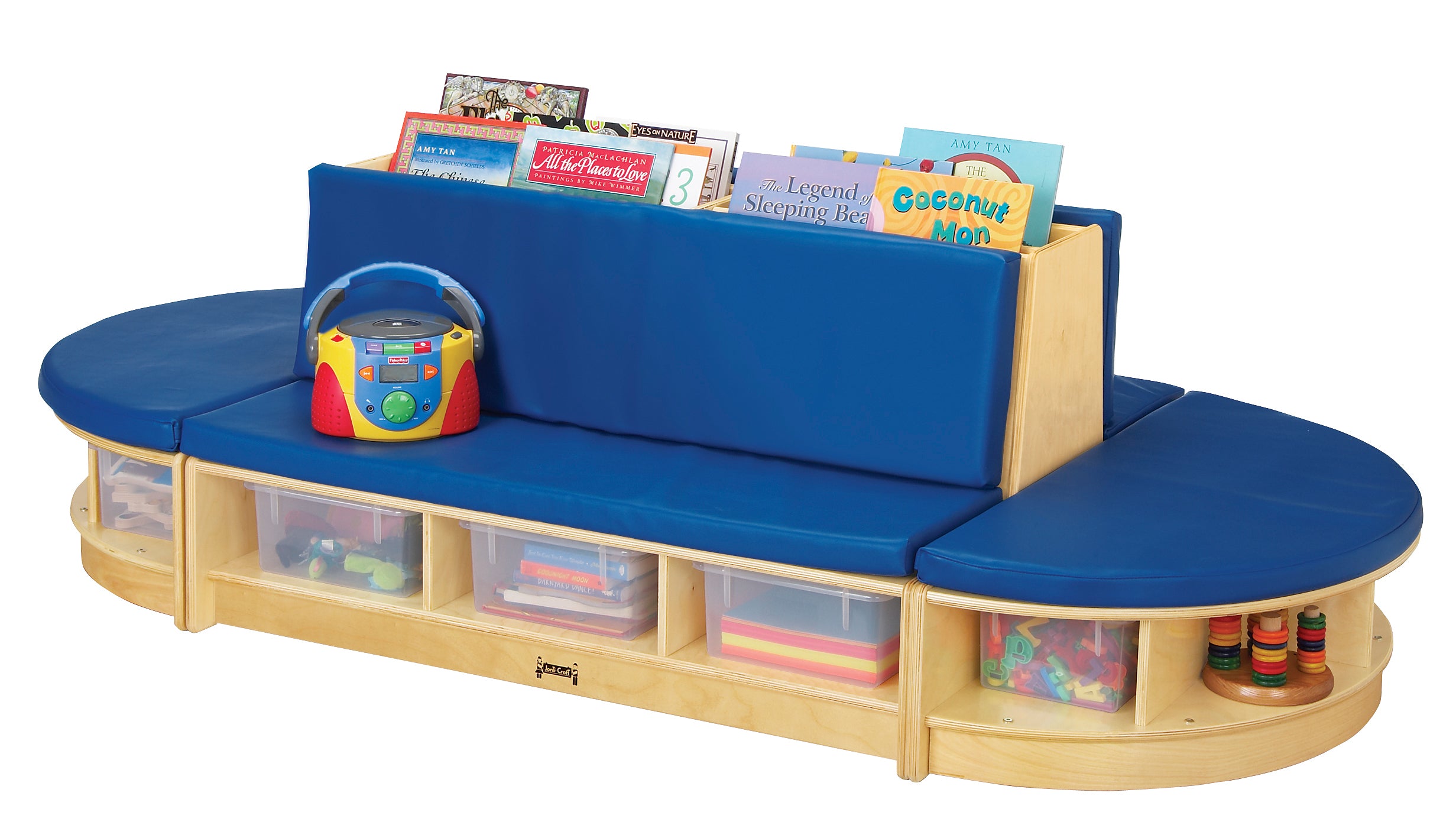 Jonti-Craft® Read-a-Round Island - Blue