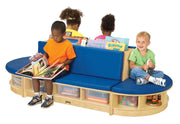 Jonti-Craft® Read-a-Round 3 Piece Set - Blue