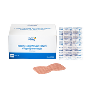 Heavy Duty Woven Fabric Bandage, 1 ¾” x 3” (X-Long Fingertip) - 100 pcs per Box/24 Boxes per Case