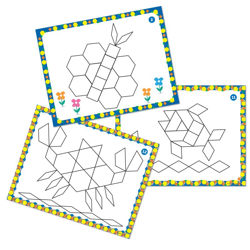 Pattern Block Design Cards