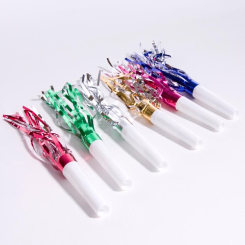 Metallic Fringe Whistles