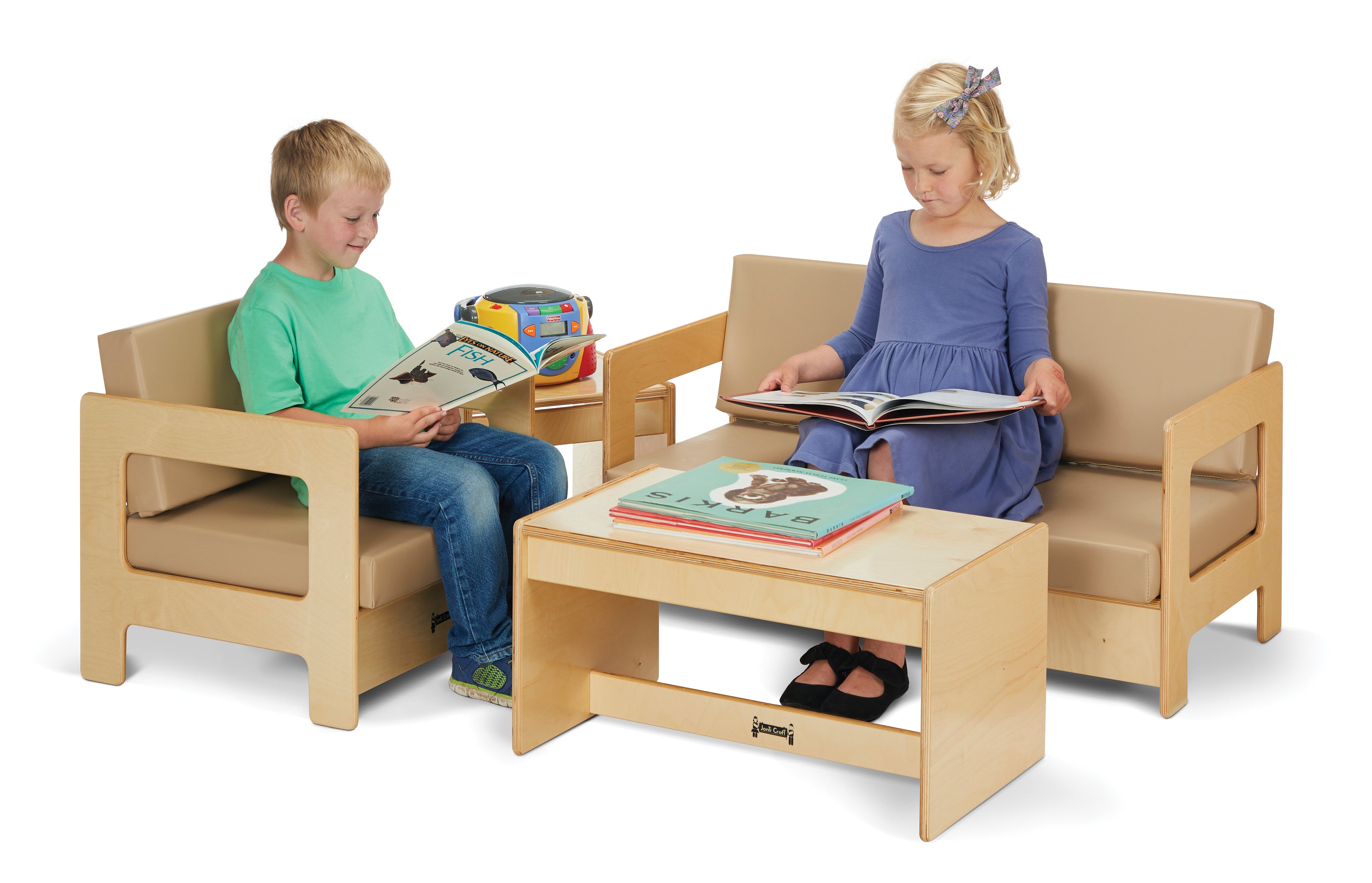 Jonti-Craft® Living Room 4 Piece Set - Wheat